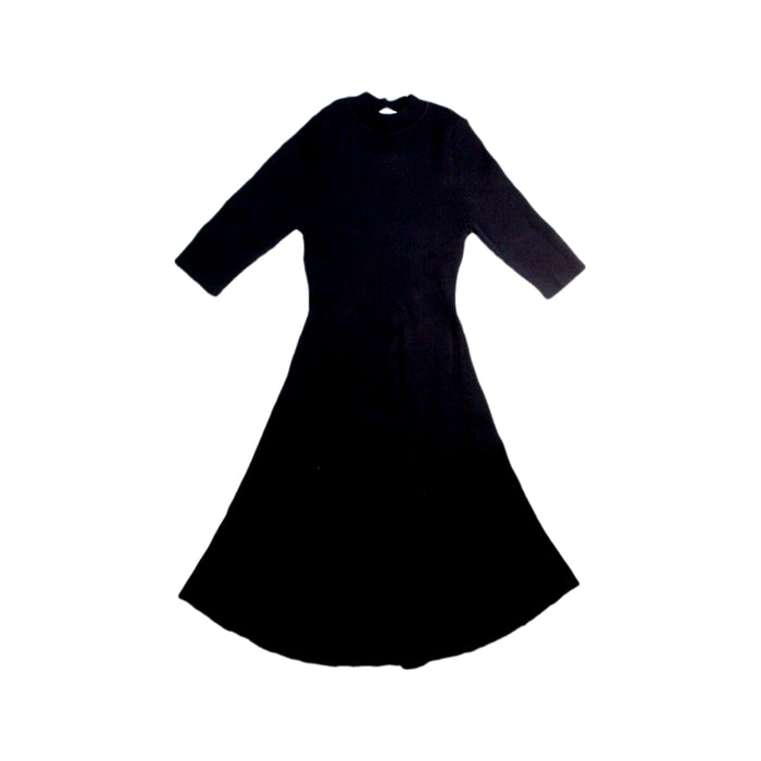 A Black Long Sleeve Dresses from Seed in size 10Y for girl. (Front View)