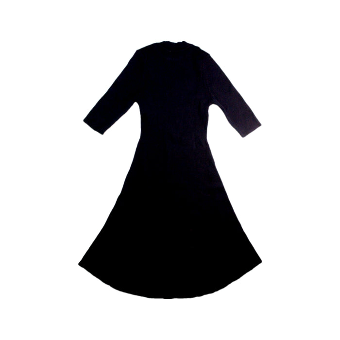 A Black Long Sleeve Dresses from Seed in size 10Y for girl. (Back View)