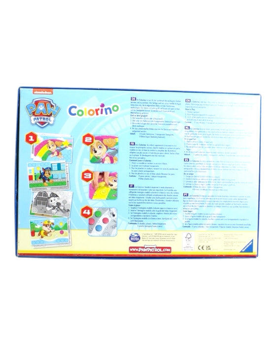 A Blue Board Games & Puzzles from Ravensburger in size 2T for neutral. (Back View)