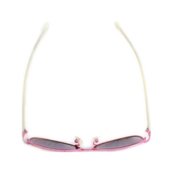 A Pink Sunglasses from Egg Optical in size 8Y for girl. (Back View)