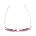 A Pink Sunglasses from Egg Optical in size 8Y for girl. (Back View)