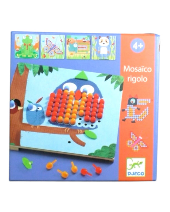 A Multicolor Educational Games & Activity Sets from Djeco in size 4T for neutral. (Front View)