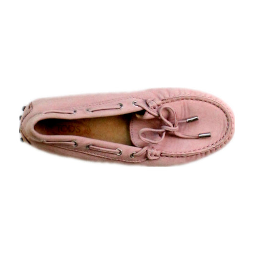 A Pink Loafers & Moccasins from Tod’s in size 7Y for girl. (Front View)