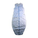A Blue Sleepsacs from ErgoPouch in size 2T for neutral. (Front View)