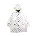 A White Rain Jackets from Polarn O. Pyret in size 4T for neutral. (Front View)