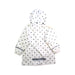 A White Rain Jackets from Polarn O. Pyret in size 4T for neutral. (Back View)