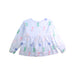 A Multicolour Long Sleeve Tops from Seed in size 7Y for girl. (Front View)