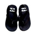 A Black Flip Flops from Billabong in size 3T for boy. (Back View)