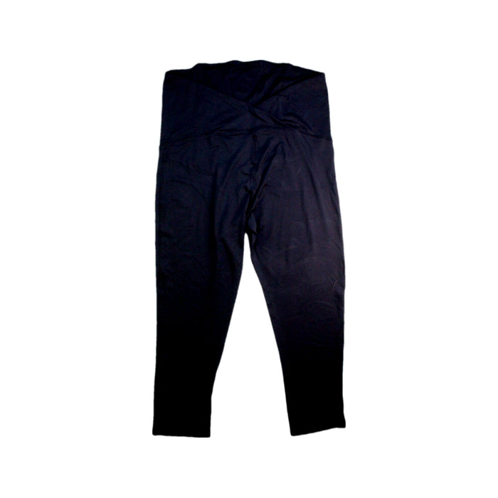 A Black Leggings from Mayarya in size Maternity-L for maternity. (Front View)