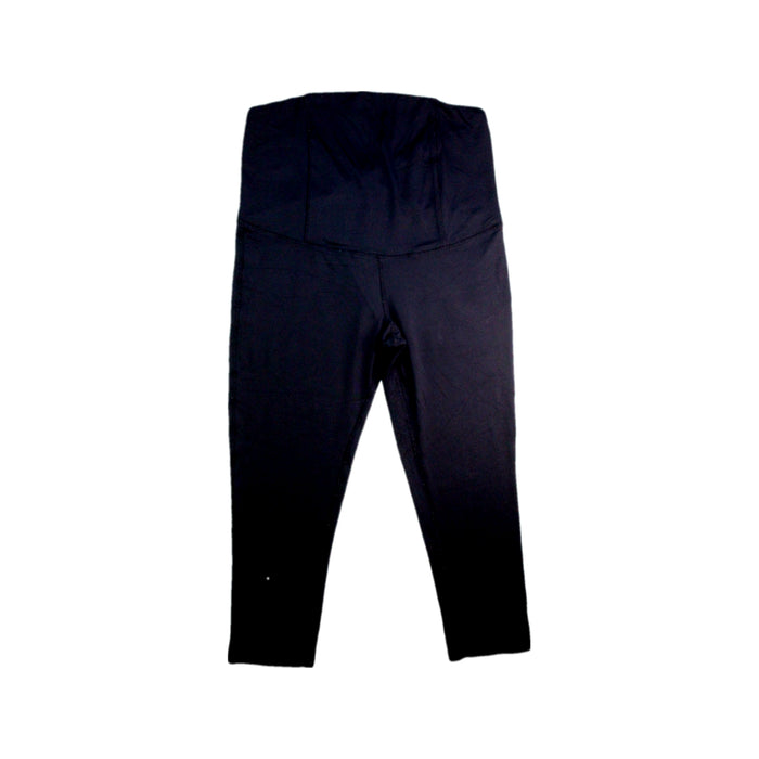 A Black Leggings from Mayarya in size Maternity-L for maternity. (Back View)