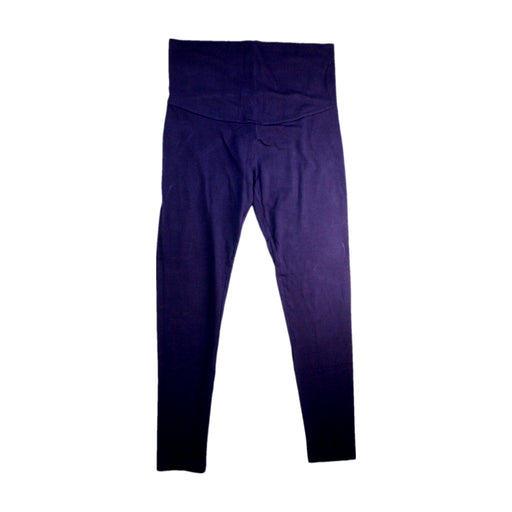 A Purple Leggings from Mayarya in size Maternity-L for maternity. (Front View)