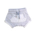A Grey Shorts from Seed in size 3-6M for boy. (Front View)