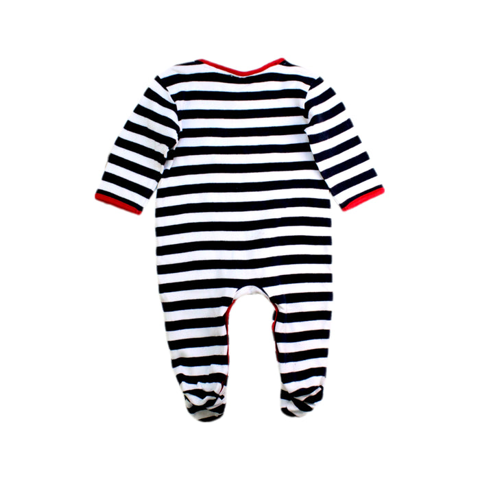 A Black Long Sleeve Rompers from J by Jasper Conran in size 3-6M for boy. (Back View)
