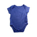 A Blue Short Sleeve Bodysuits from Mothercare in size 3-6M for boy. (Front View)