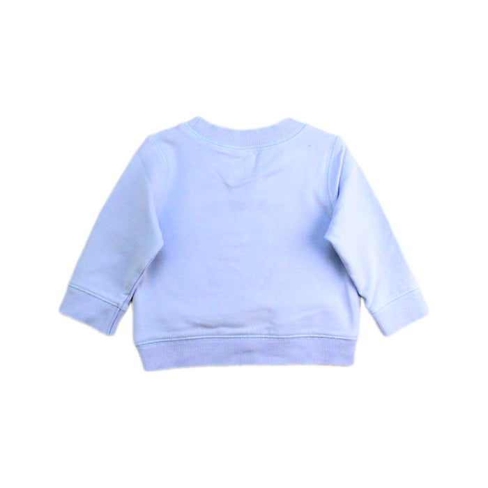 A Blue Crewneck Sweatshirts from Janie & Jack in size 3-6M for boy. (Back View)