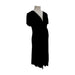 A Black Short Sleeve Dresses from Mayarya in size Maternity-L for maternity. (Front View)