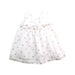 A White Sleeveless Dresses from Purete du... Bebe in size 6-12M for girl. (Front View)