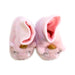 A Pink Booties from Seed in size Newborn for girl. (Back View)