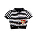 A Black Short Sleeve Shirts from Nicholas & Bears in size 6-12M for girl. (Front View)