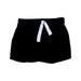 A Navy Shorts from Petit Bateau in size 6-12M for boy. (Front View)