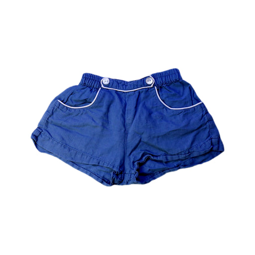 A Blue Shorts from Lali in size 4T for neutral. (Front View)
