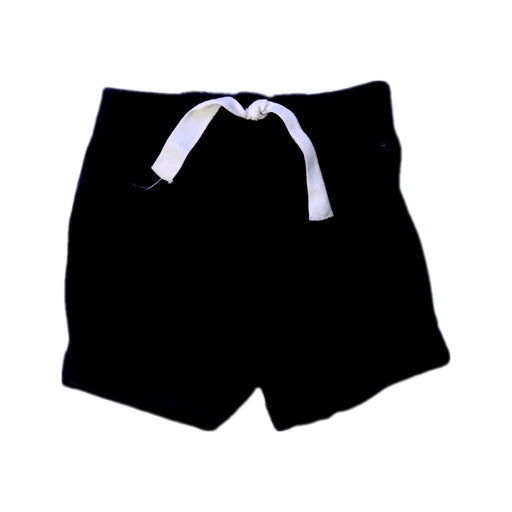 A Navy Shorts from Petit Bateau in size 3-6M for boy. (Front View)