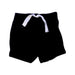 A Navy Shorts from Petit Bateau in size 3-6M for boy. (Front View)