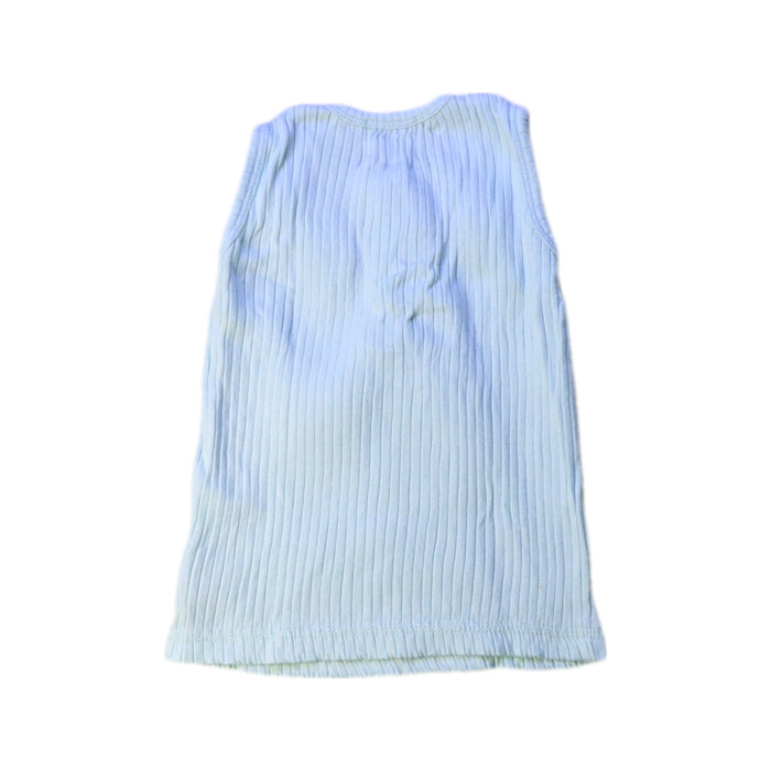 A Blue Sleeveless Tops from Wilson & Frenchy in size 6-12M for girl. (Back View)