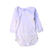A White Long Sleeve Bodysuits from Petit Bateau in size 6-12M for neutral. (Front View)