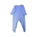 A Blue Onesies from Petit Bateau in size 12-18M for boy. (Back View)