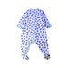 A Blue Onesies from Petit Bateau in size 6-12M for boy. (Back View)