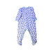 A White Onesies from Petit Bateau in size 12-18M for boy. (Back View)