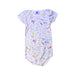A Multicolour Short Sleeve Bodysuits from Petit Bateau in size 6-12M for girl. (Front View)