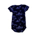 A Navy Short Sleeve Bodysuits from Petit Bateau in size 6-12M for boy. (Back View)
