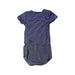 A Navy Short Sleeve Bodysuits from Petit Bateau in size 6-12M for boy. (Back View)