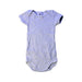 A Grey Short Sleeve Bodysuits from Petit Bateau in size 6-12M for boy. (Front View)