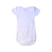A White Short Sleeve Bodysuits from Petit Bateau in size 12-18M for boy. (Back View)