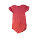 A Red Short Sleeve Bodysuits from Petit Bateau in size 12-18M for neutral. (Back View)
