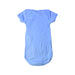 A Blue Short Sleeve Bodysuits from Petit Bateau in size 6-12M for neutral. (Back View)
