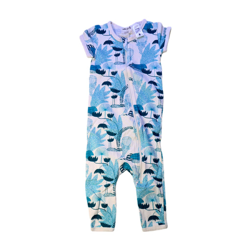 A Blue Short Sleeve Jumpsuits from Wilson & Frenchy in size 12-18M for boy. (Front View)