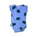 A Blue Short Sleeve Bodysuits from Bobo Choses in size 6-12M for boy. (Front View)