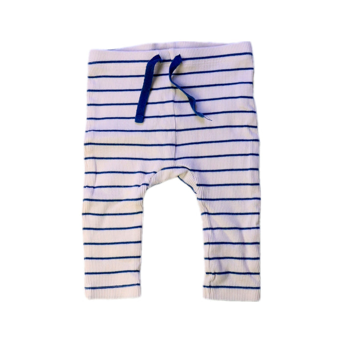 A Blue Casual Pants from Wilson & Frenchy in size 3-6M for boy. (Front View)