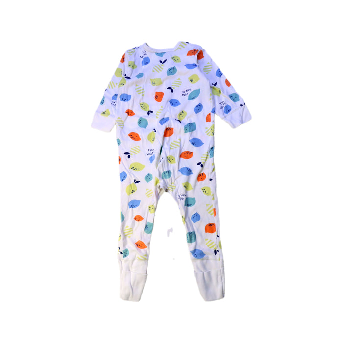 A Multicolour Onesies from Petit Bateau in size 6-12M for boy. (Back View)