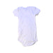 A White Short Sleeve Bodysuits from Petit Bateau in size 6-12M for boy. (Back View)