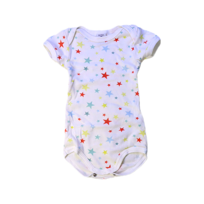 A Multicolour Short Sleeve Bodysuits from Petit Bateau in size 6-12M for boy. (Front View)