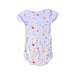 A Multicolour Short Sleeve Bodysuits from Petit Bateau in size 6-12M for boy. (Back View)
