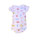 A Multicolour Short Sleeve Bodysuits from Petit Bateau in size 6-12M for boy. (Back View)