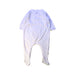 A White Onesies from Petit Bateau in size 6-12M for girl. (Front View)