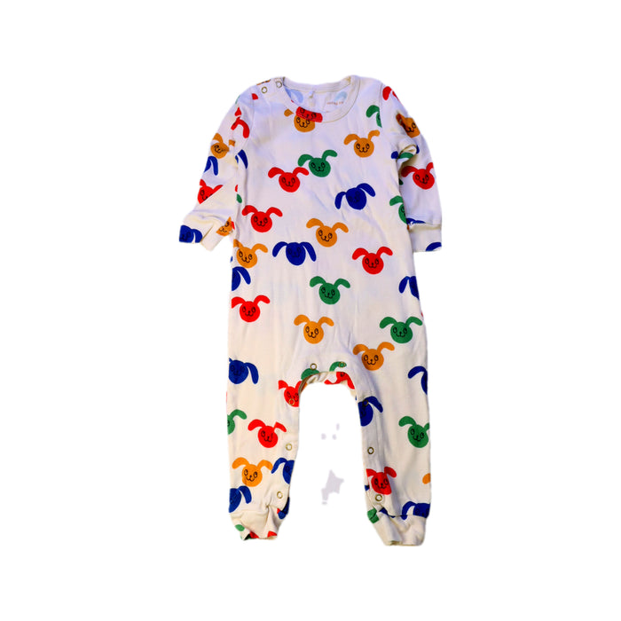 A Multicolour Long Sleeve Rompers from Mini Rodini in size 6-12M for girl. (Front View)