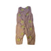 A Beige Long Overalls from Bobo Choses in size 6-12M for girl. (Back View)
